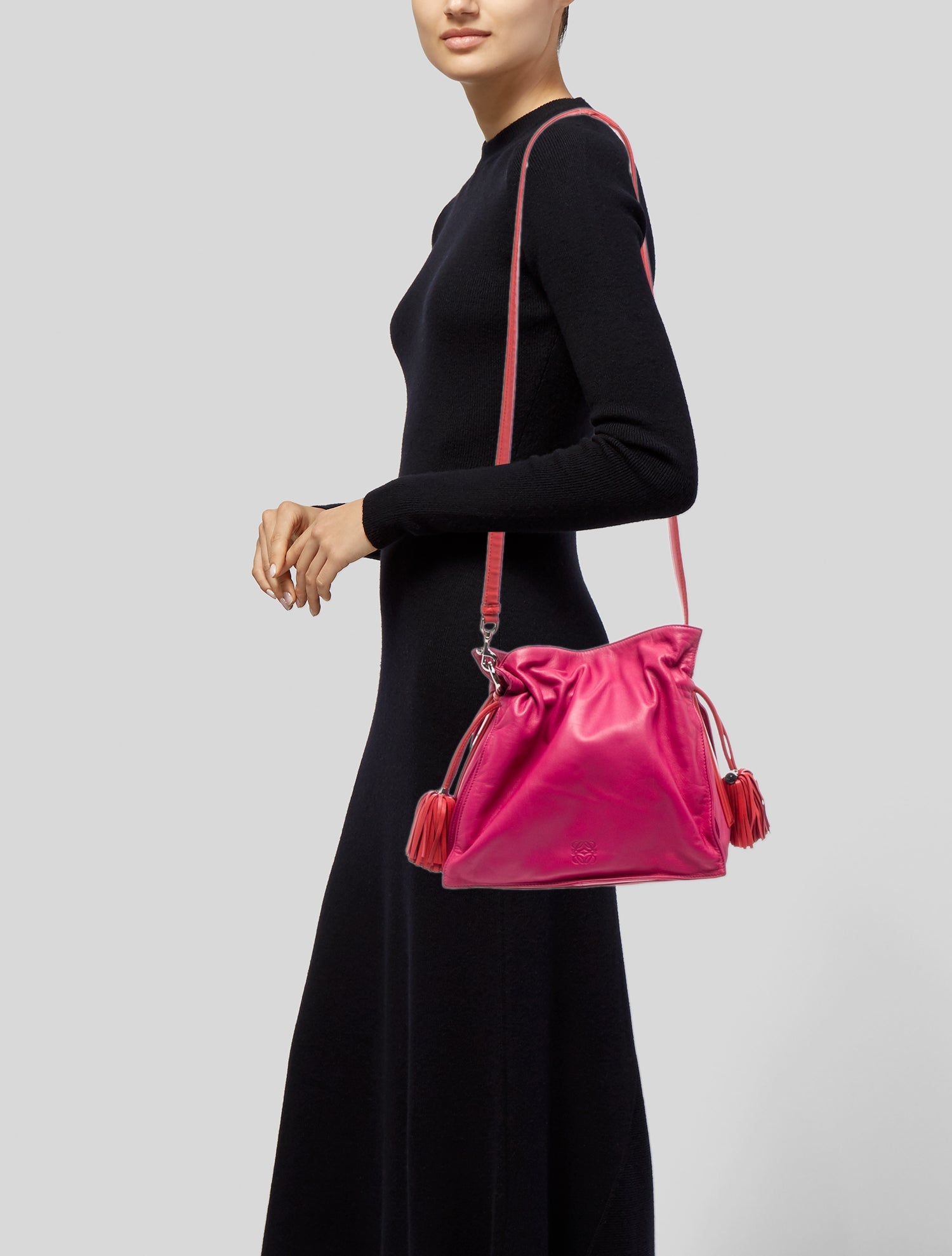 Loewe Leather Flamenco Tassel 30