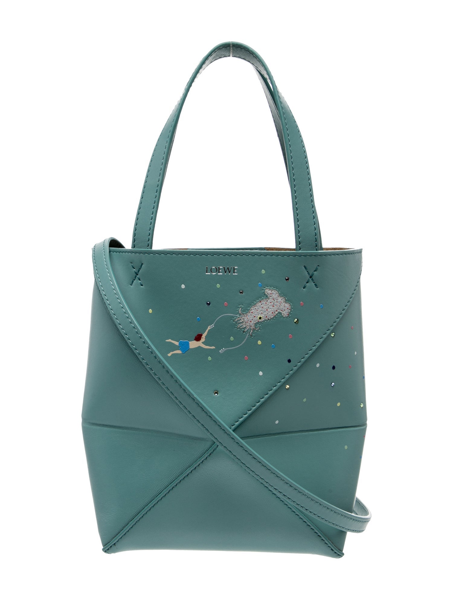 Prada 2022 Airbrushed Spazzolato Supernova Small Handle Bag