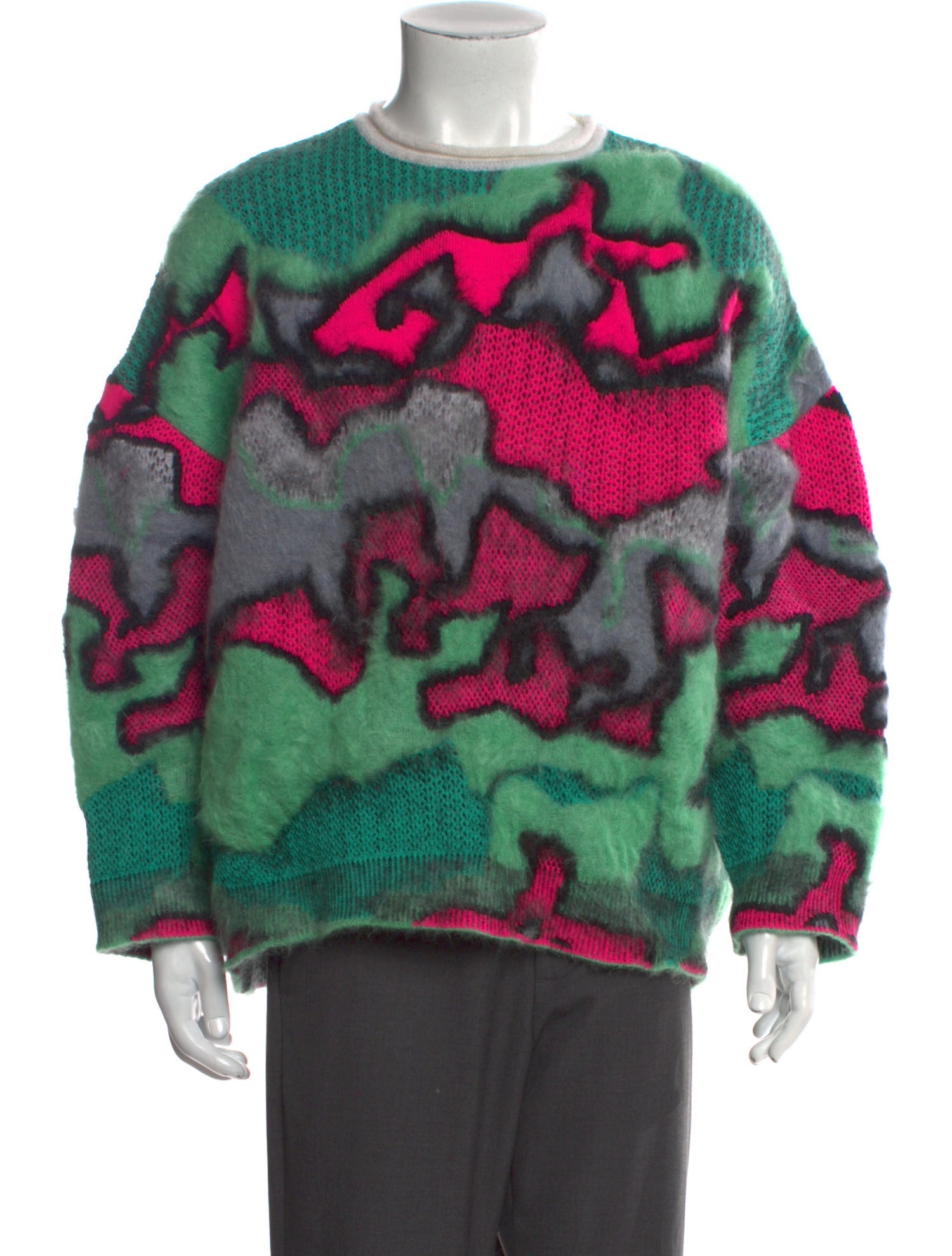 Loewe Printed Crew Neck Pullover