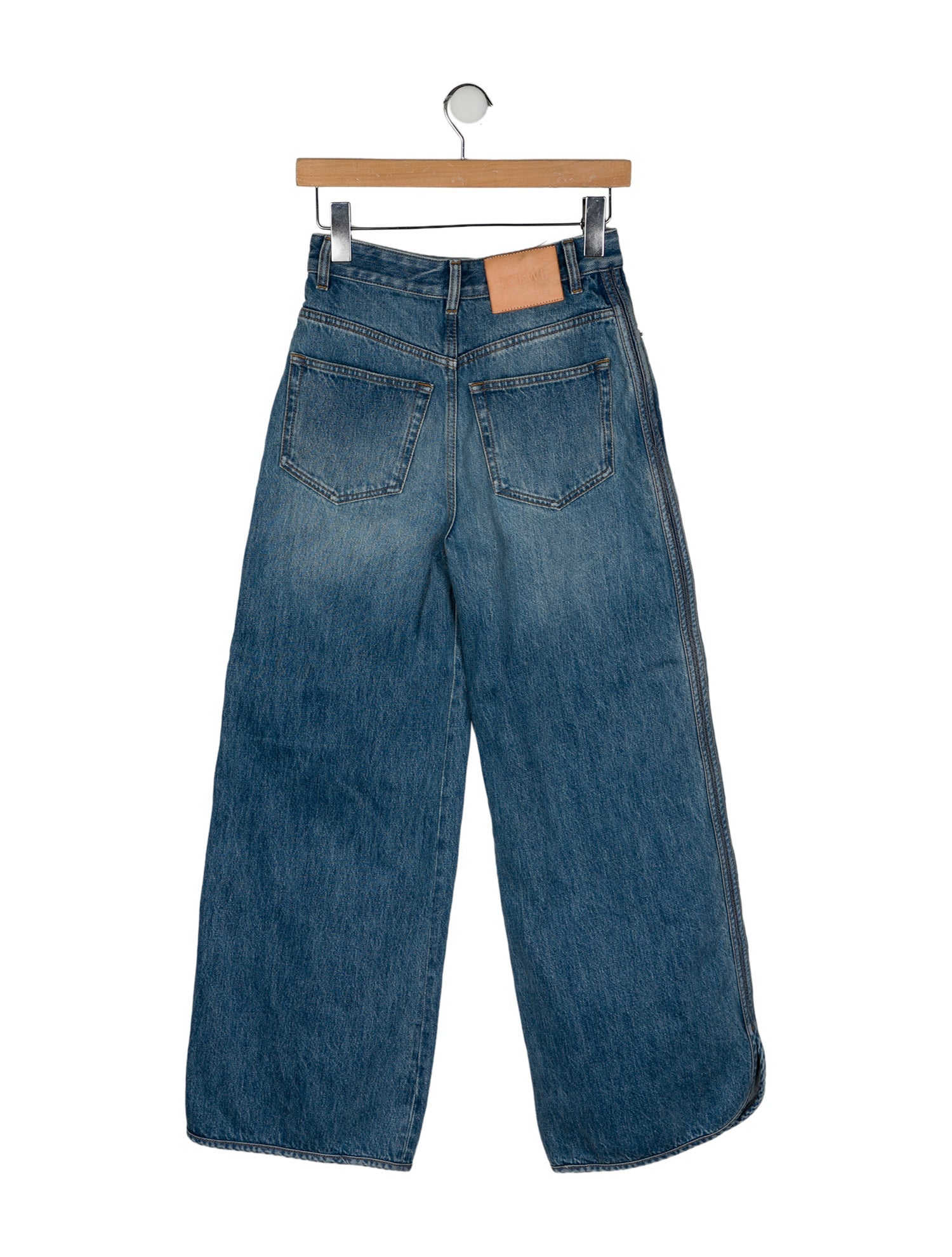 Loewe High-Rise Wide Leg Jeans