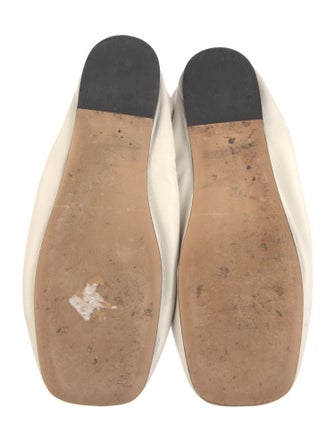 Loewe Leather Crystal Embellishments Mules