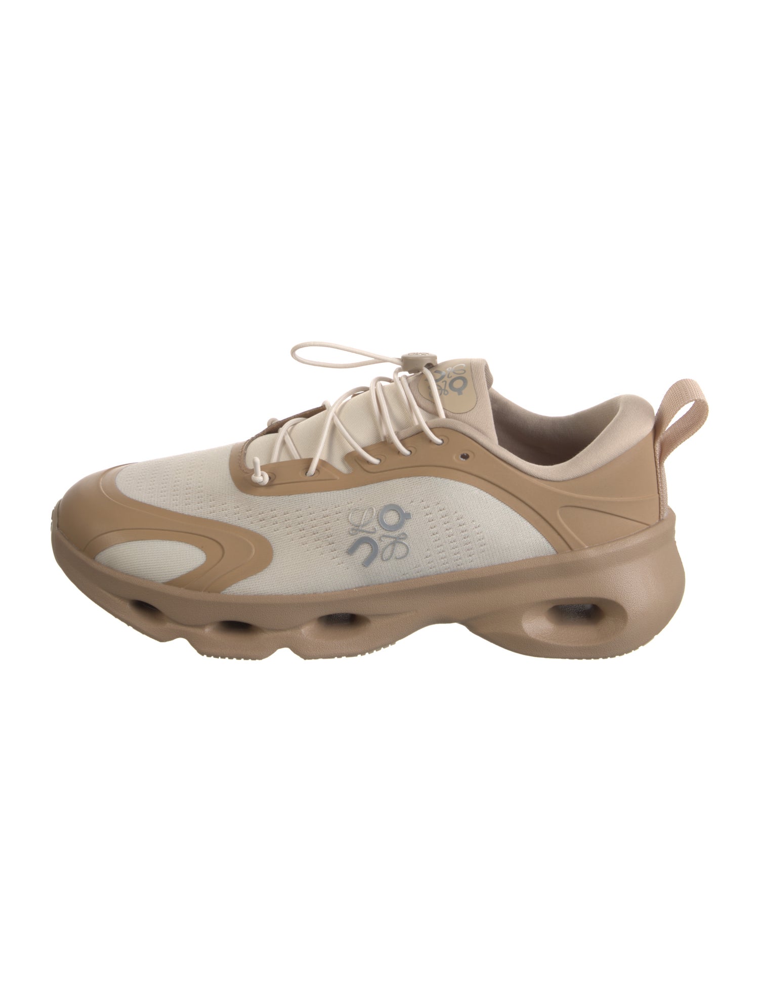 Loewe x On Cloudsolo 'Dark Sand Cream' Sneakers w/ Tags