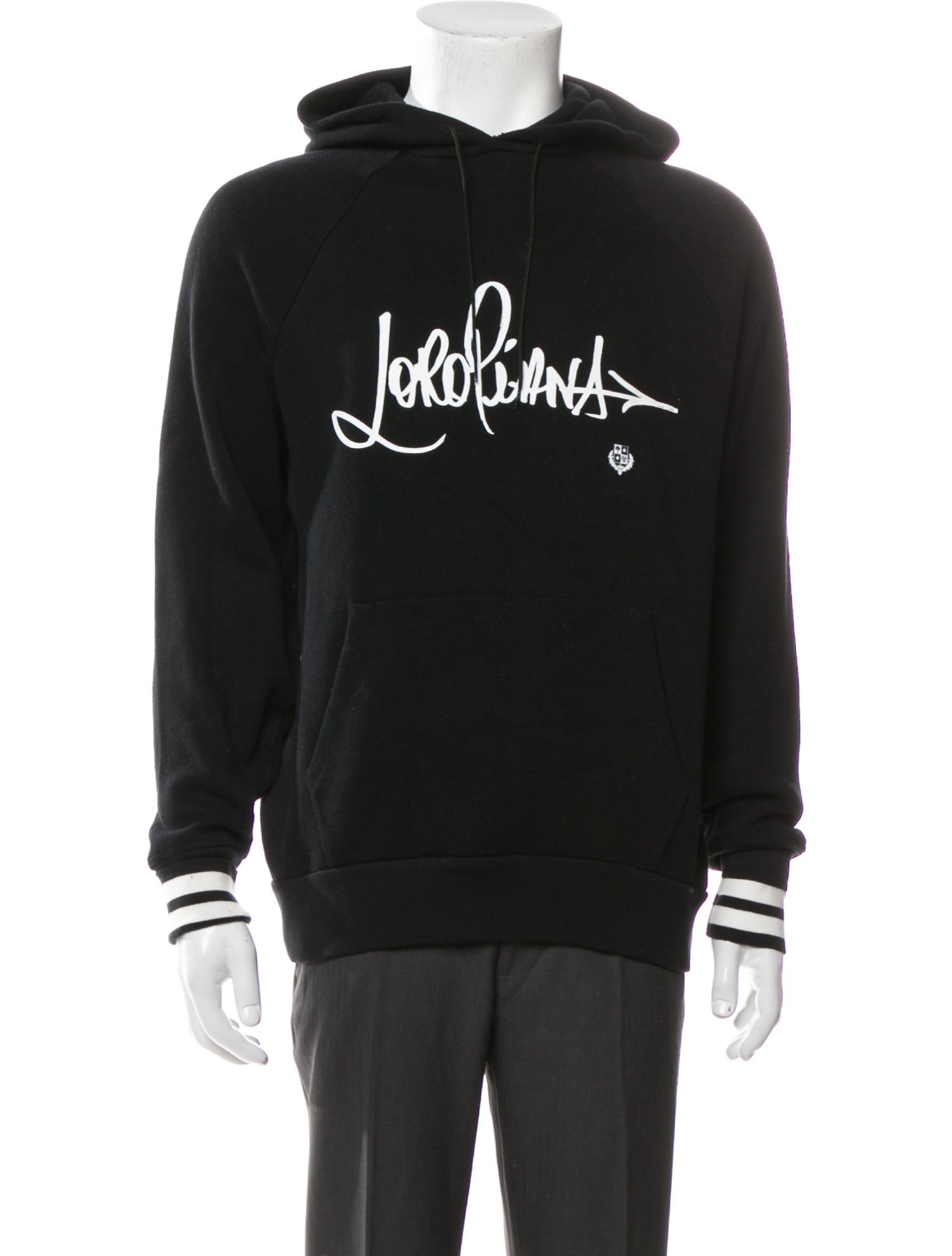 Loro Piana feat. Hiroshi Fujiwara Graphic Print Crew Neck