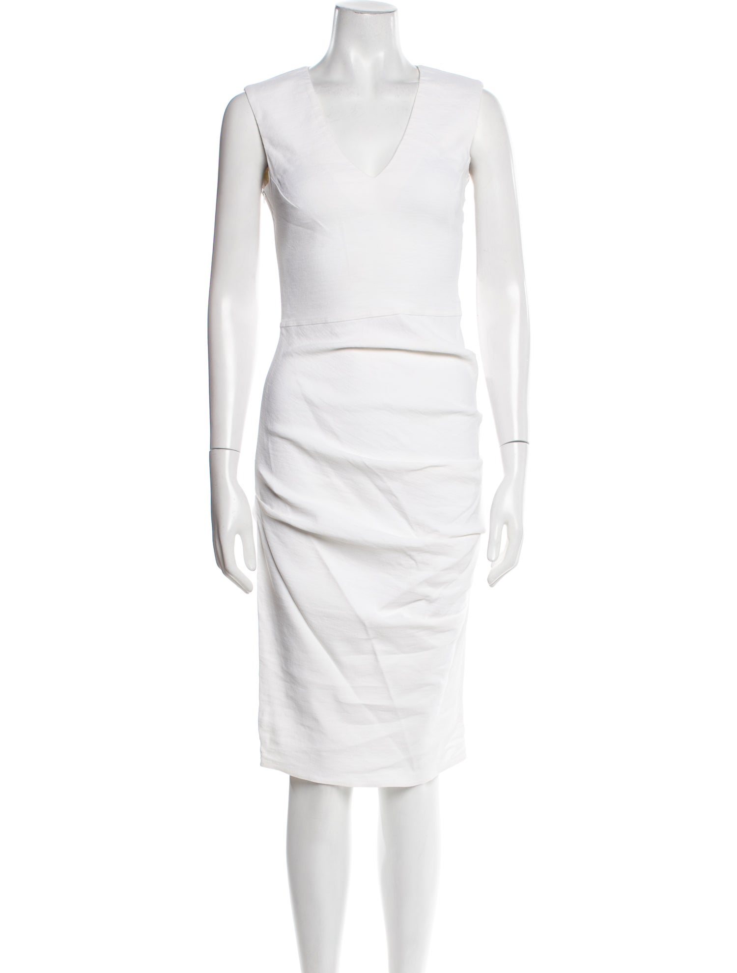 La Petite S***** Linen Midi Length Dress