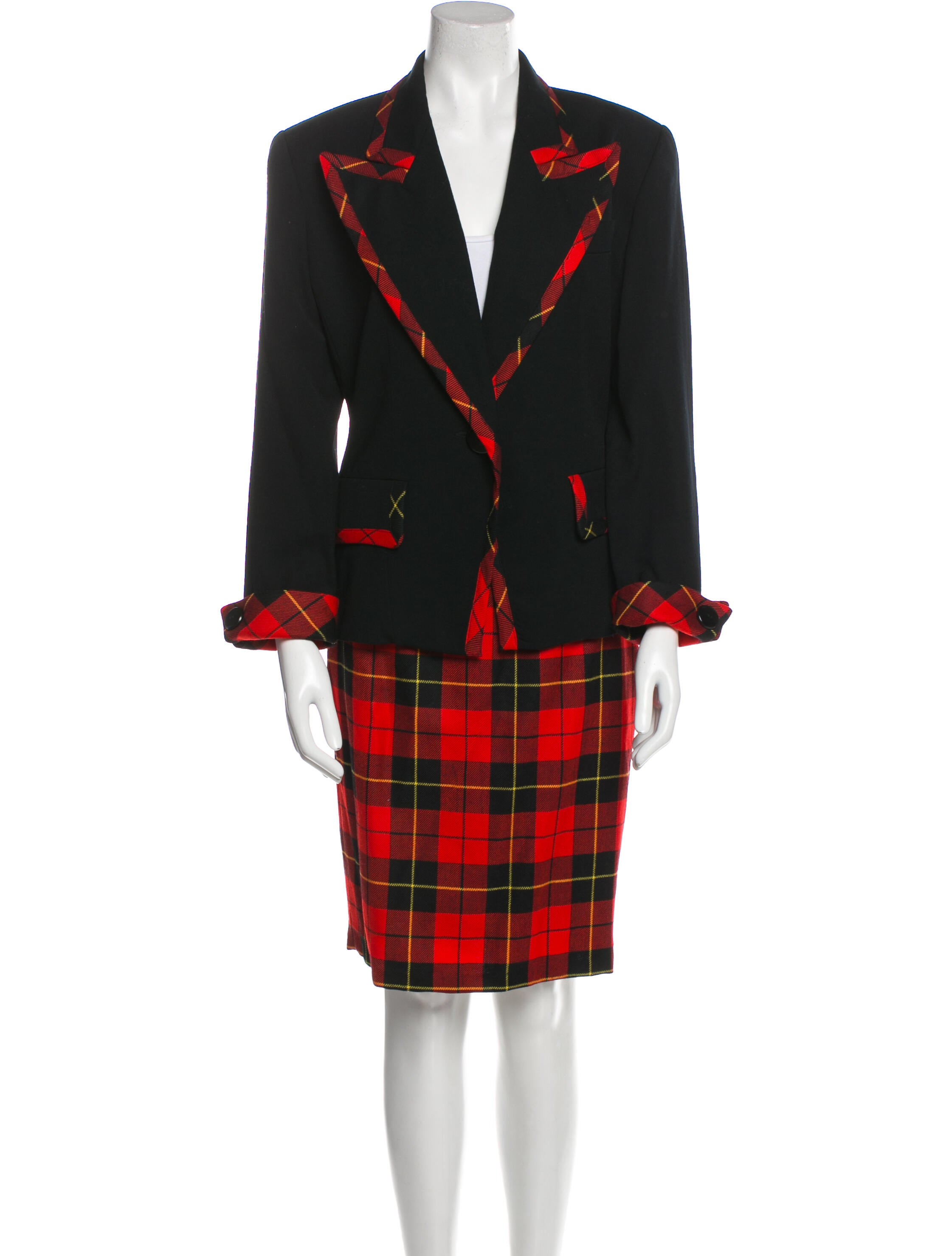 LILLIE RUBIN Vintage 1980's Skirt Suit