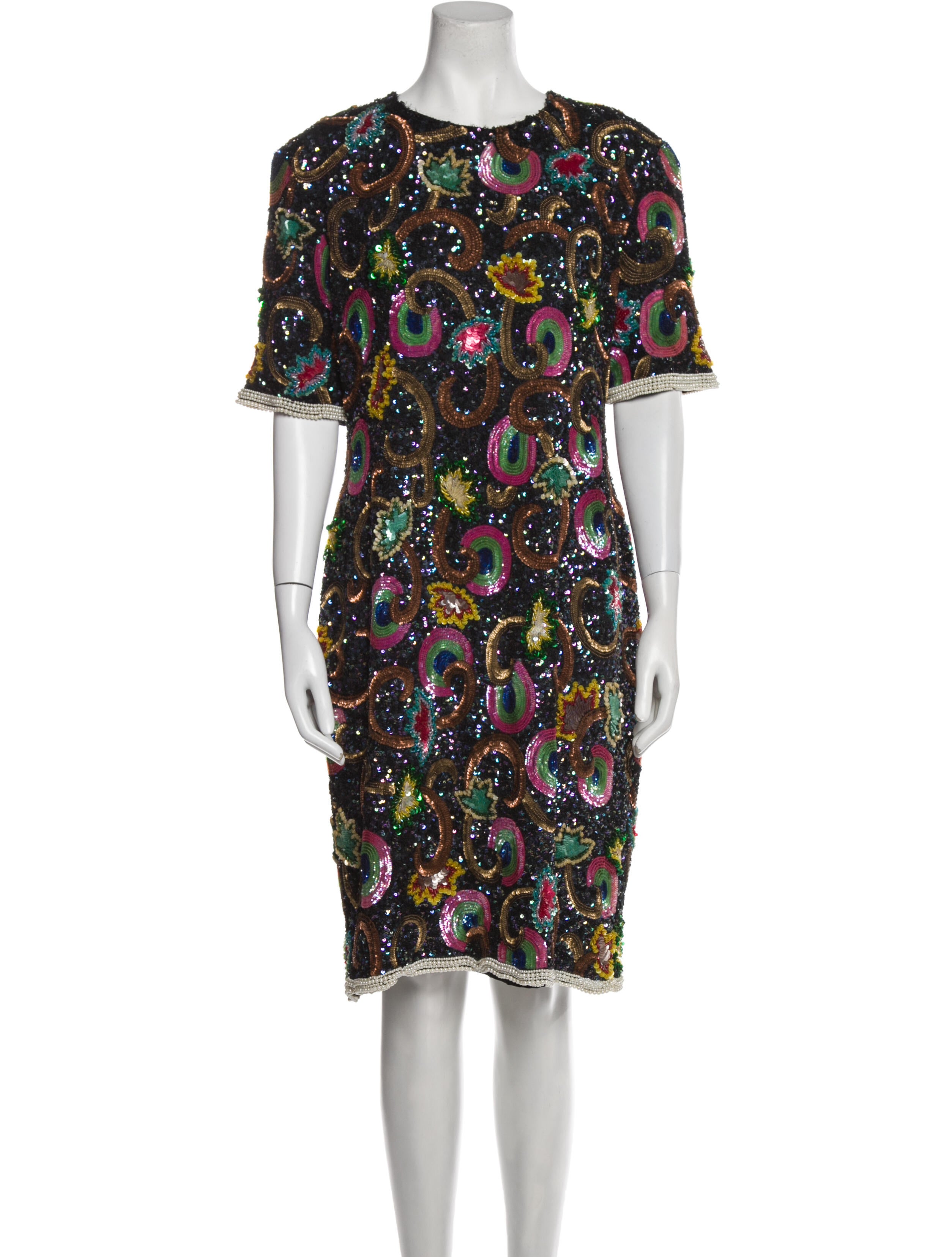 LILLIE RUBIN Vintage Knee-Length Dress