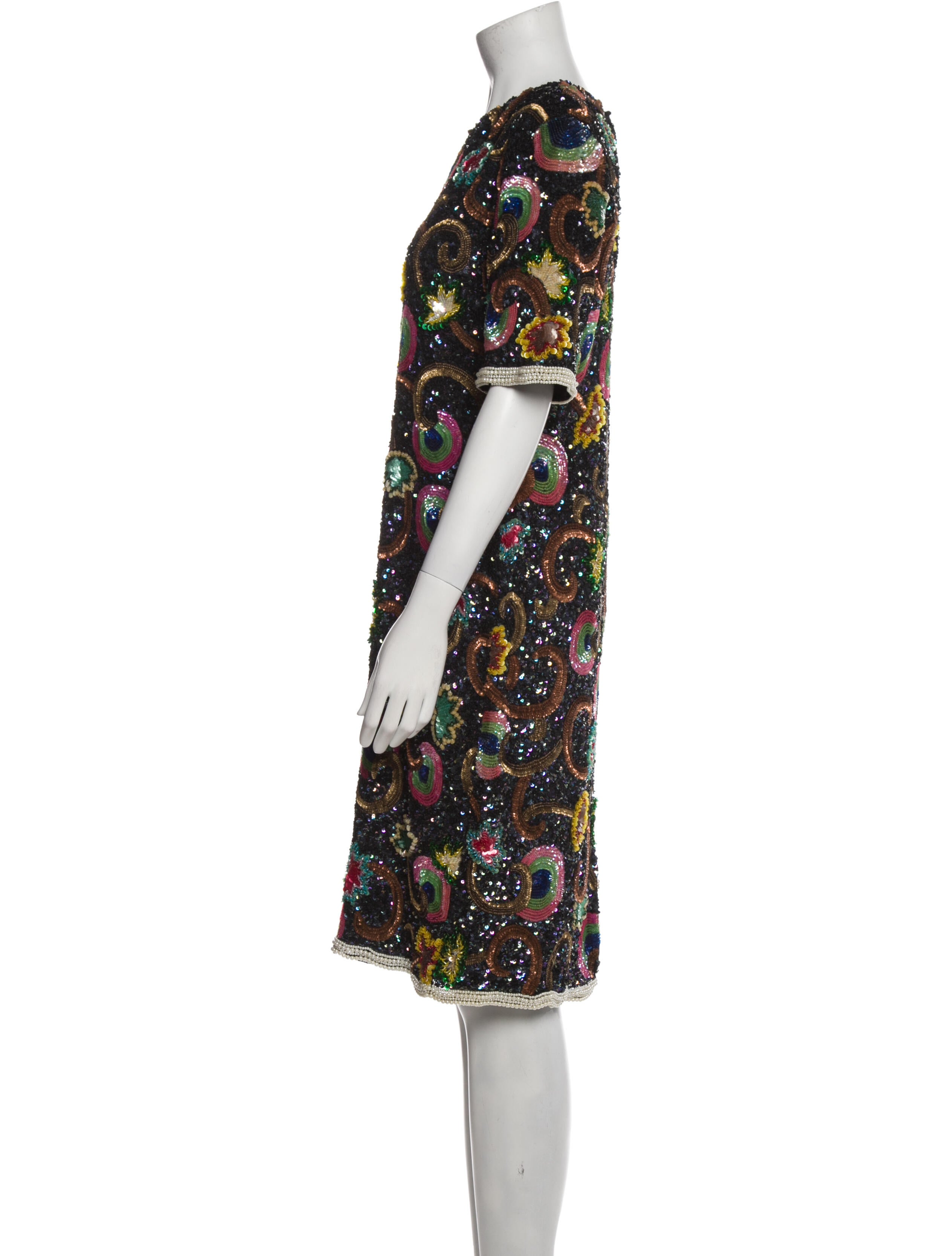 LILLIE RUBIN Vintage Knee-Length Dress