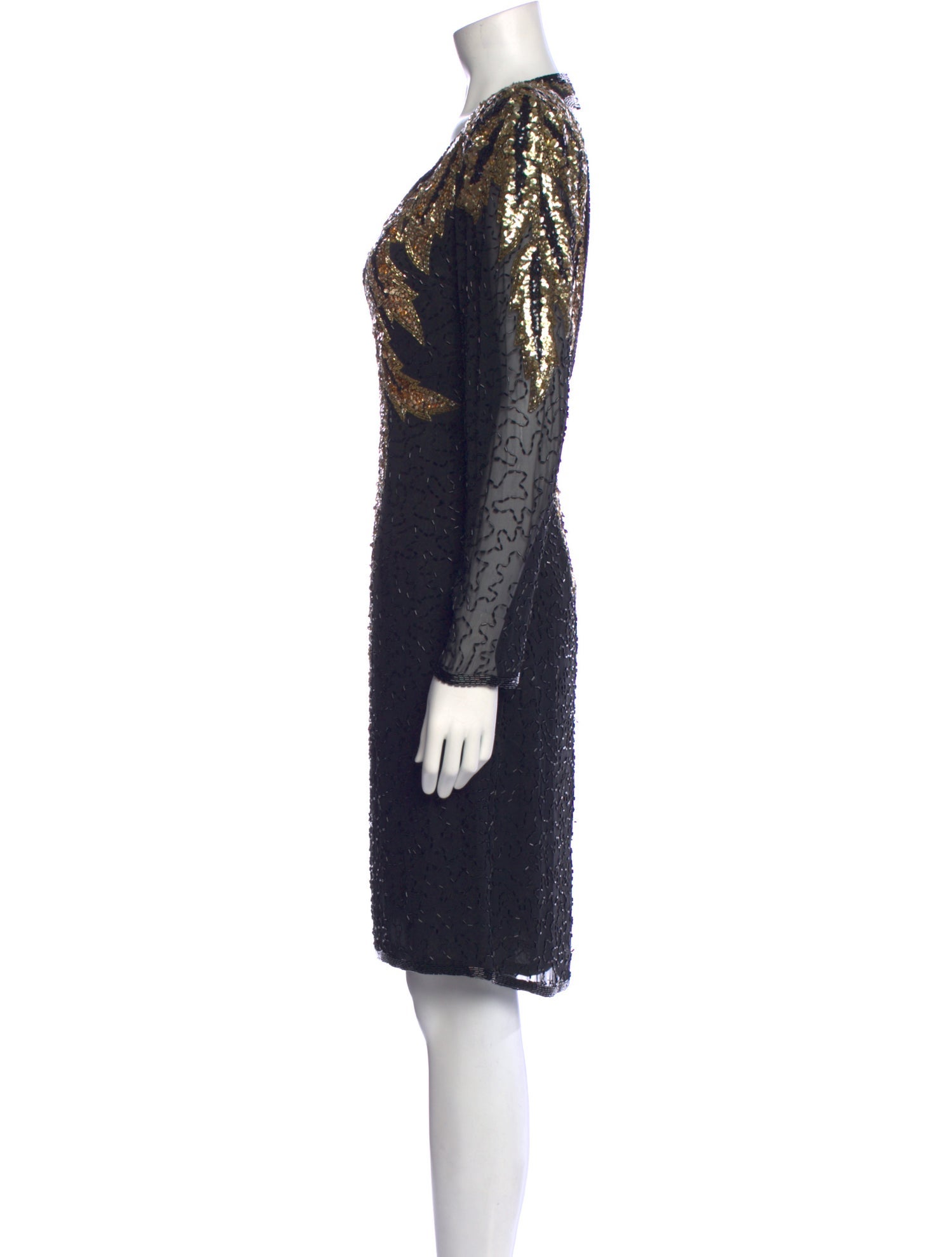 LILLIE RUBIN Vintage Knee-Length Dress