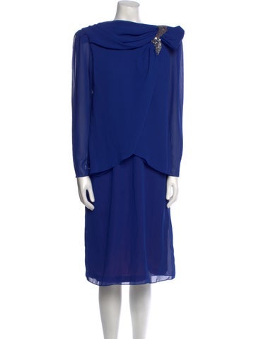 Lillie Rubin Dresses Vintage Midi Length Dress S