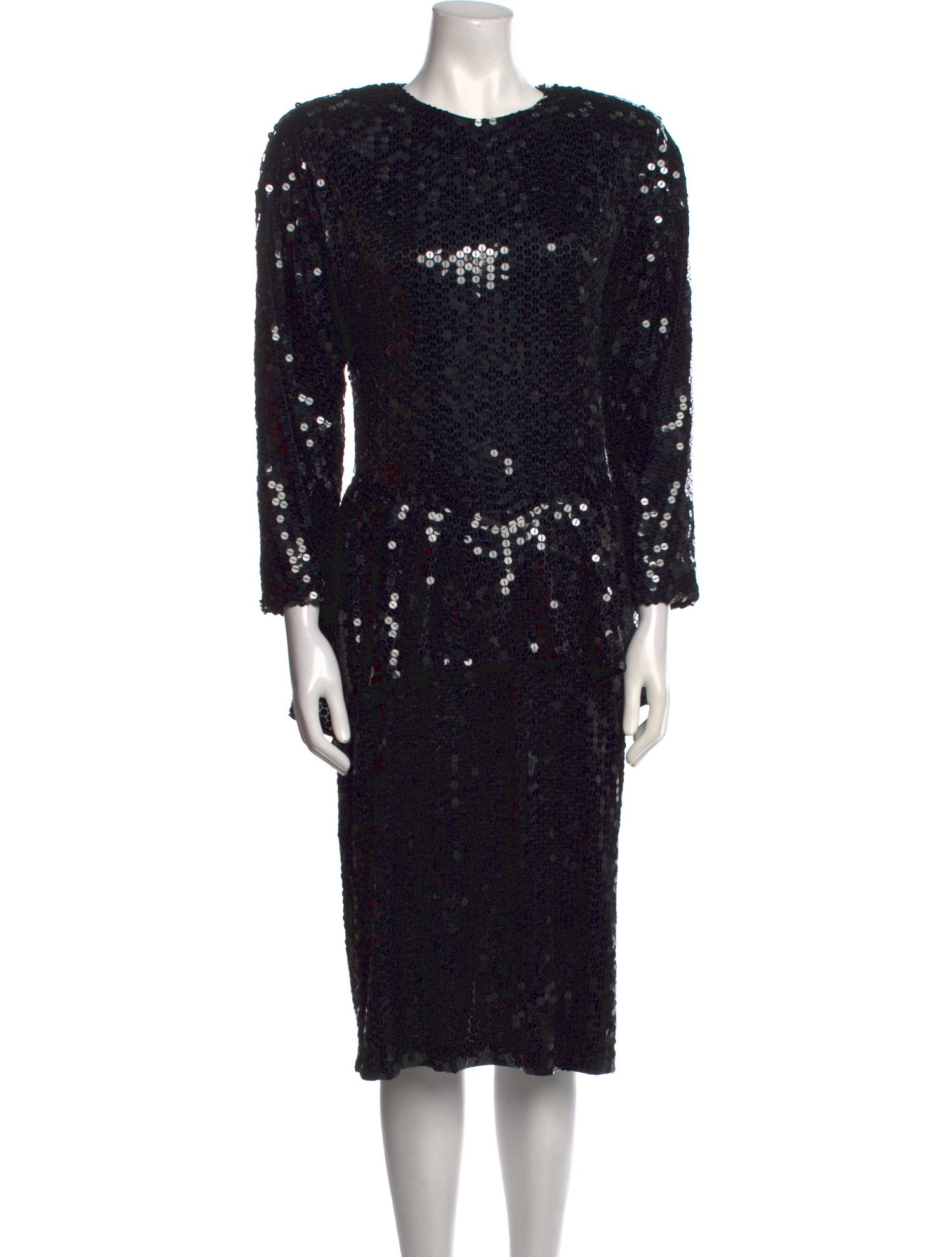 LILLIE RUBIN Vintage Midi Length Dress