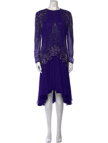 Vintage - Unbranded Dresses Midi Length Dress L