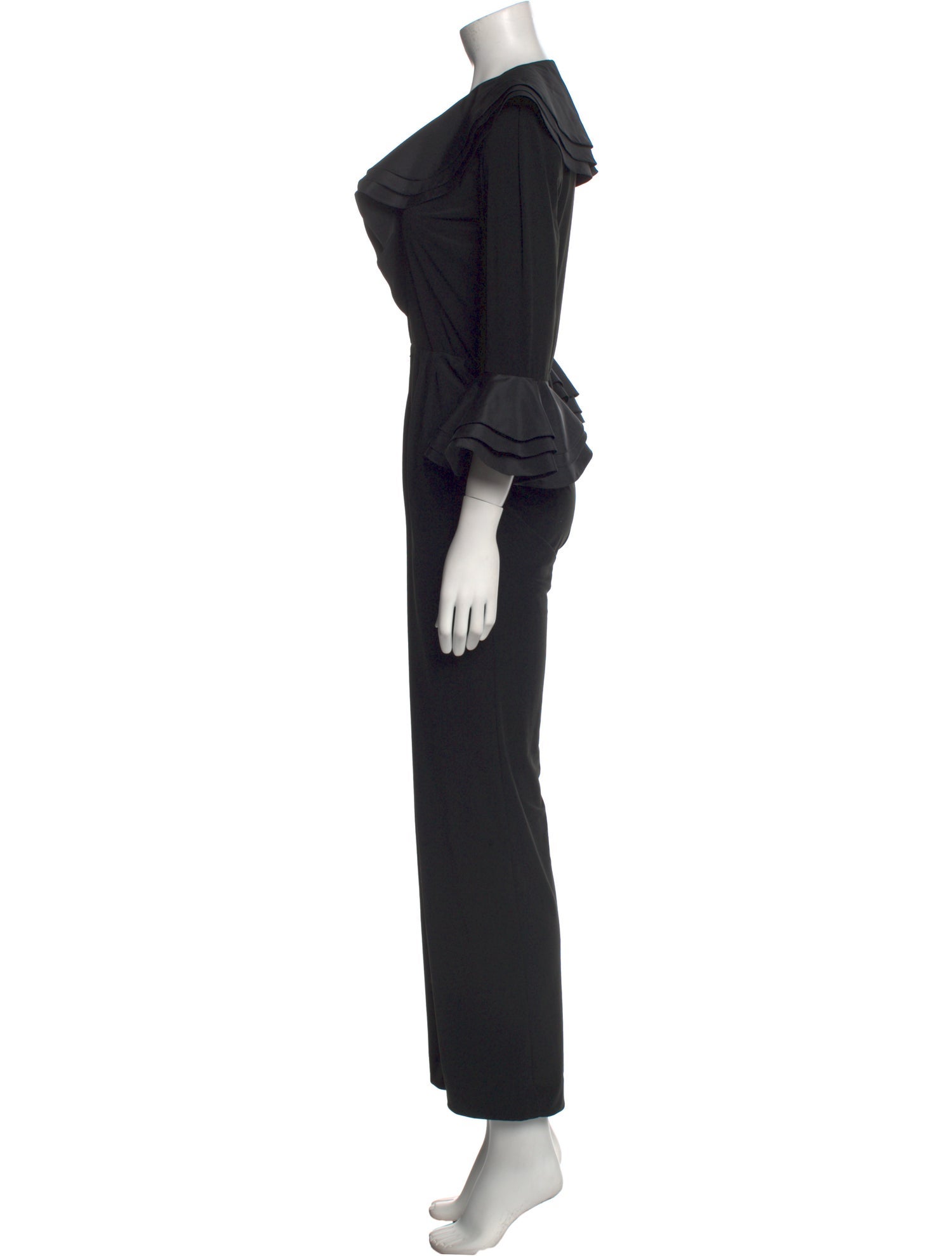 LILLIE RUBIN Plunge Neckline Jumpsuit