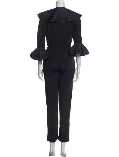 LILLIE RUBIN Plunge Neckline Jumpsuit