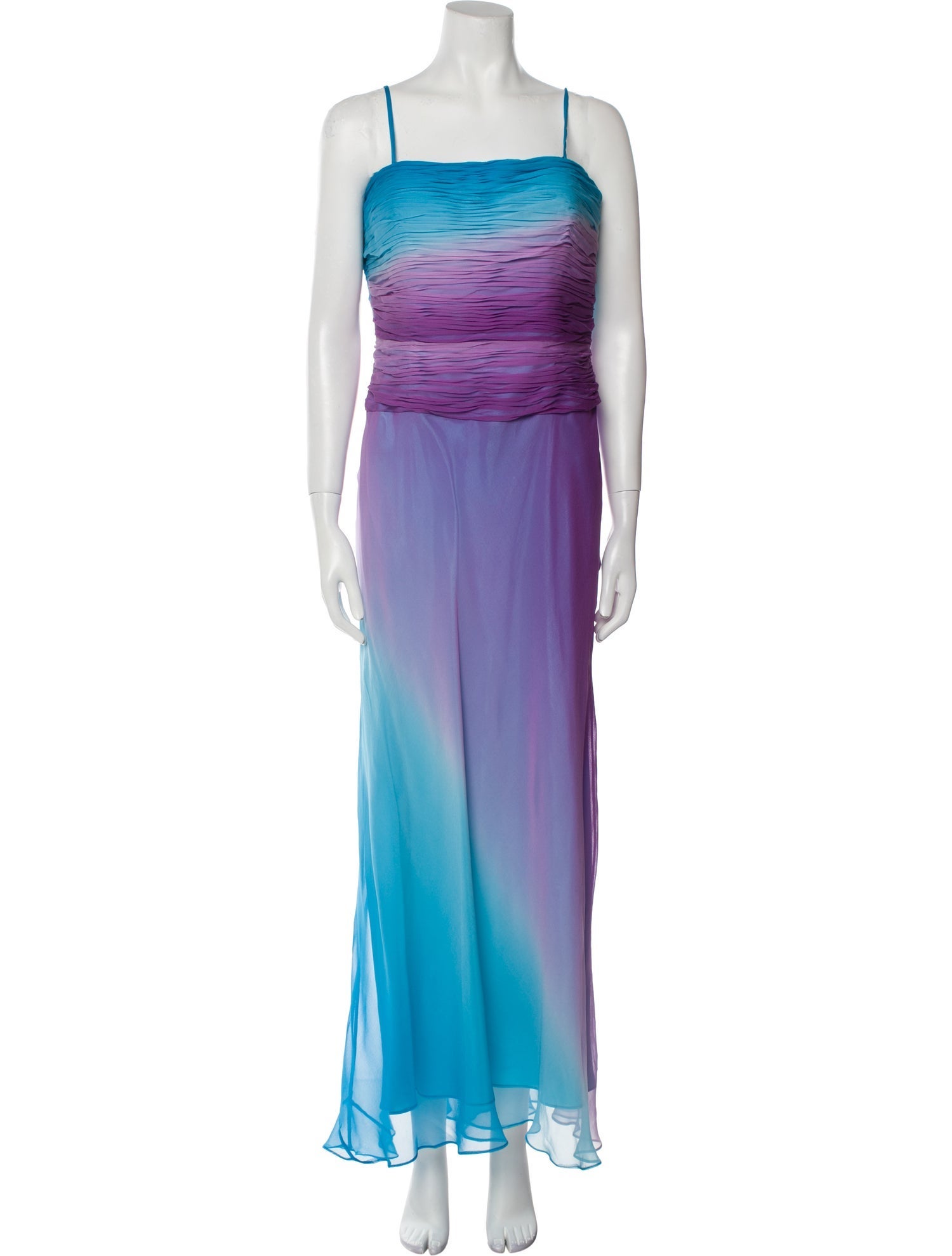 LILLIE RUBIN Silk Long Dress