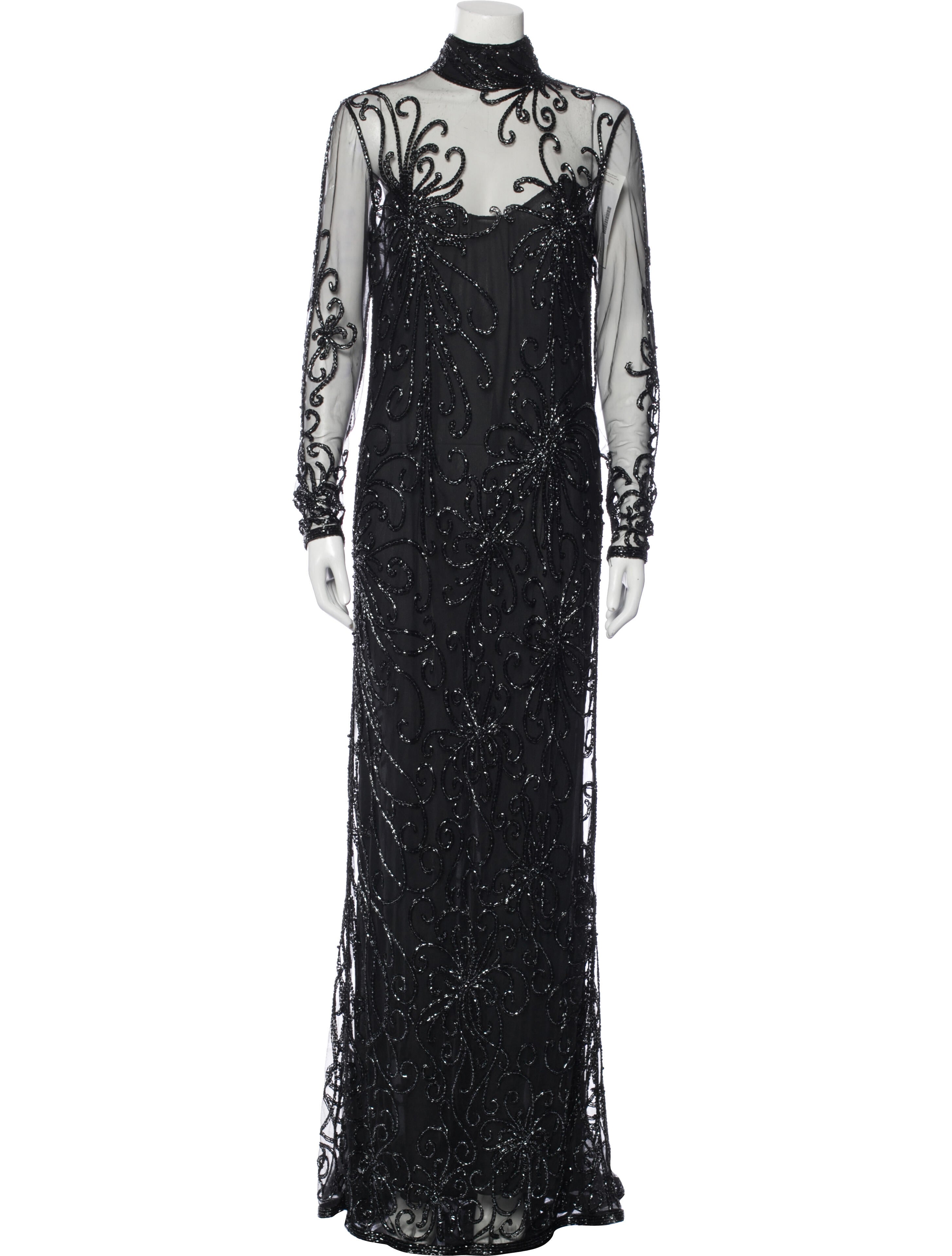 LILLIE RUBIN Nylon Long Dress