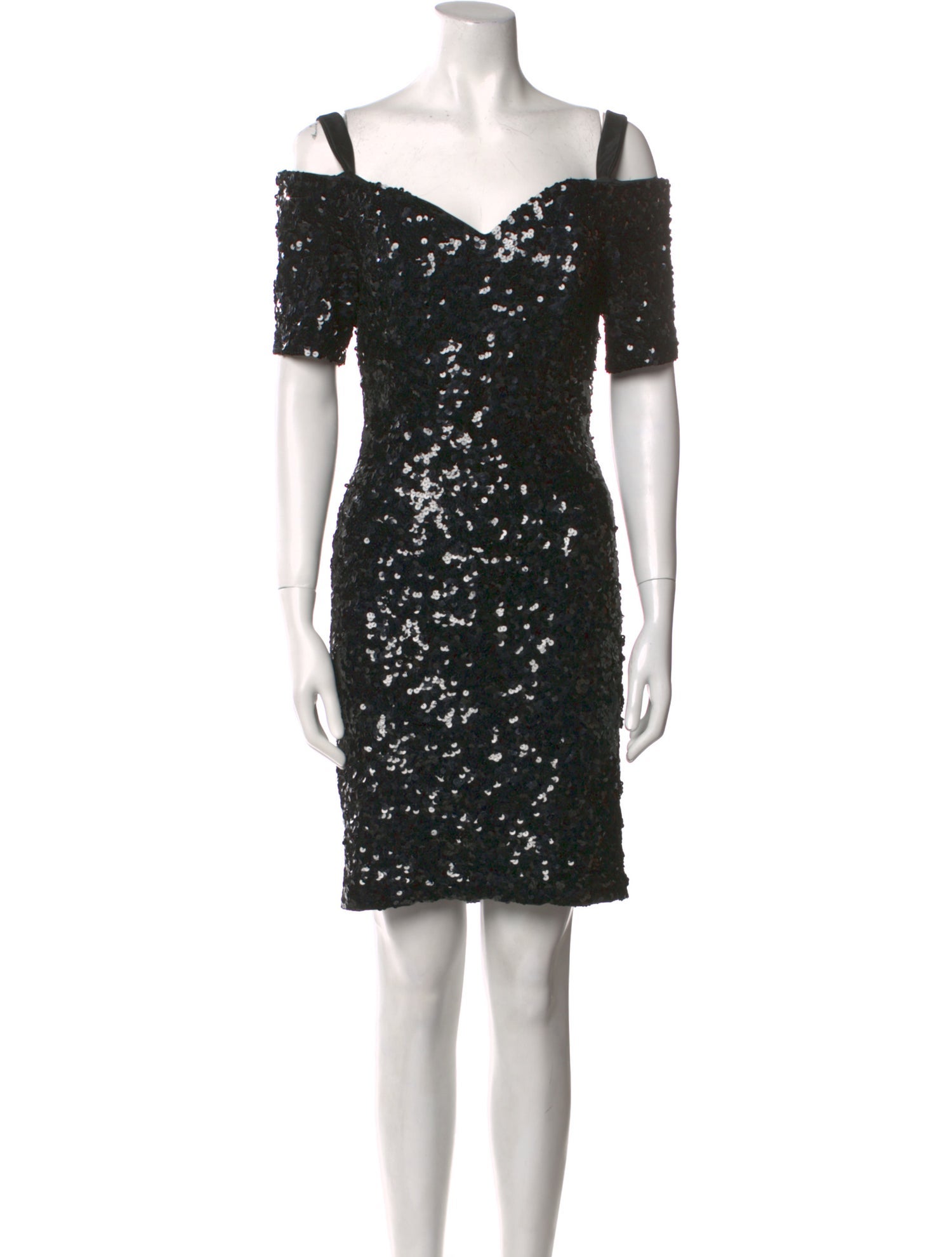 LILLIE RUBIN Off-The-Shoulder Mini Dress