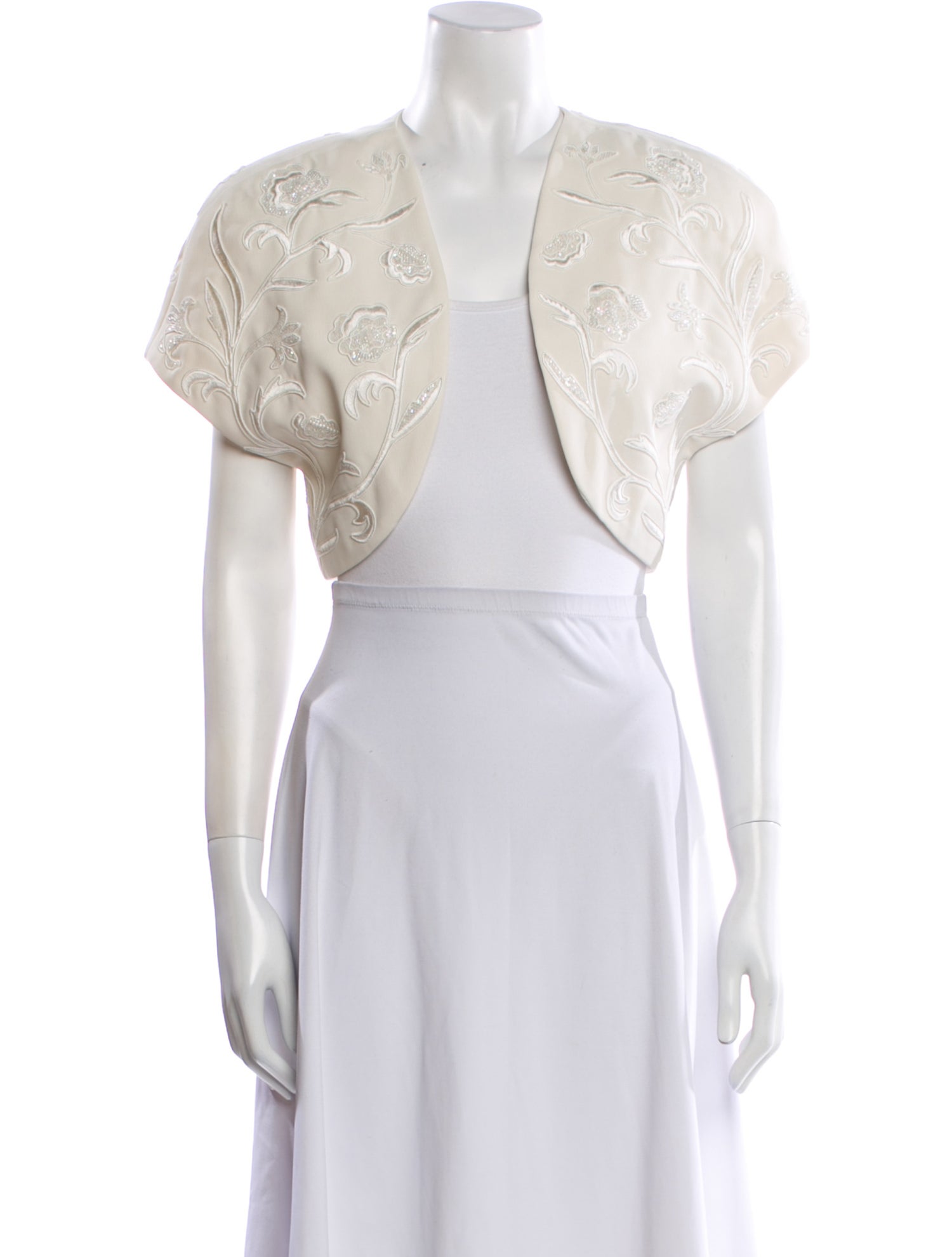 Carmen Marc Valvo Vintage 1990's Bolero