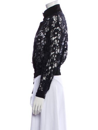 LILLIE RUBIN Lace Pattern Jacket