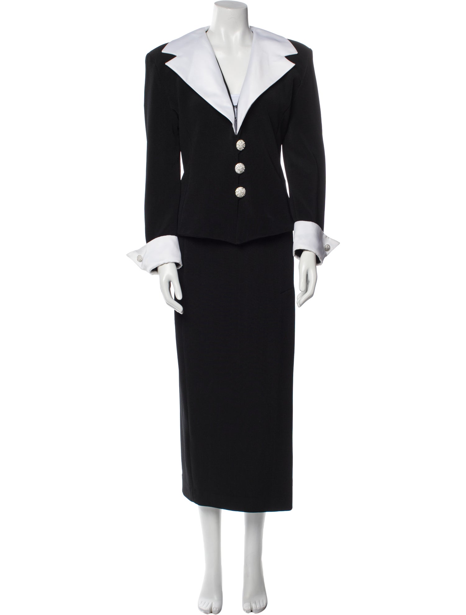 LILLIE RUBIN Silk Pantsuit