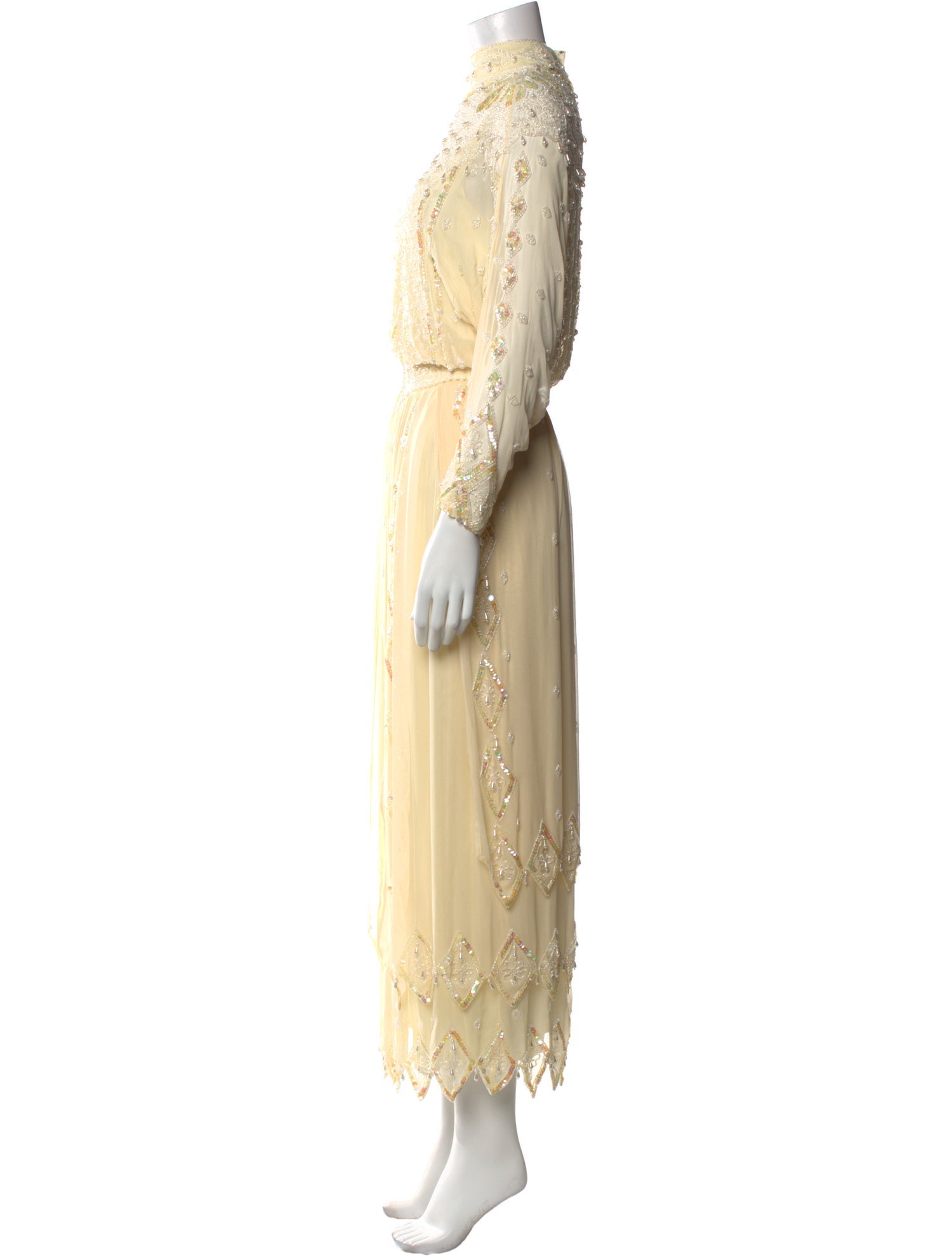 LILLIE RUBIN Vintage Long Dress