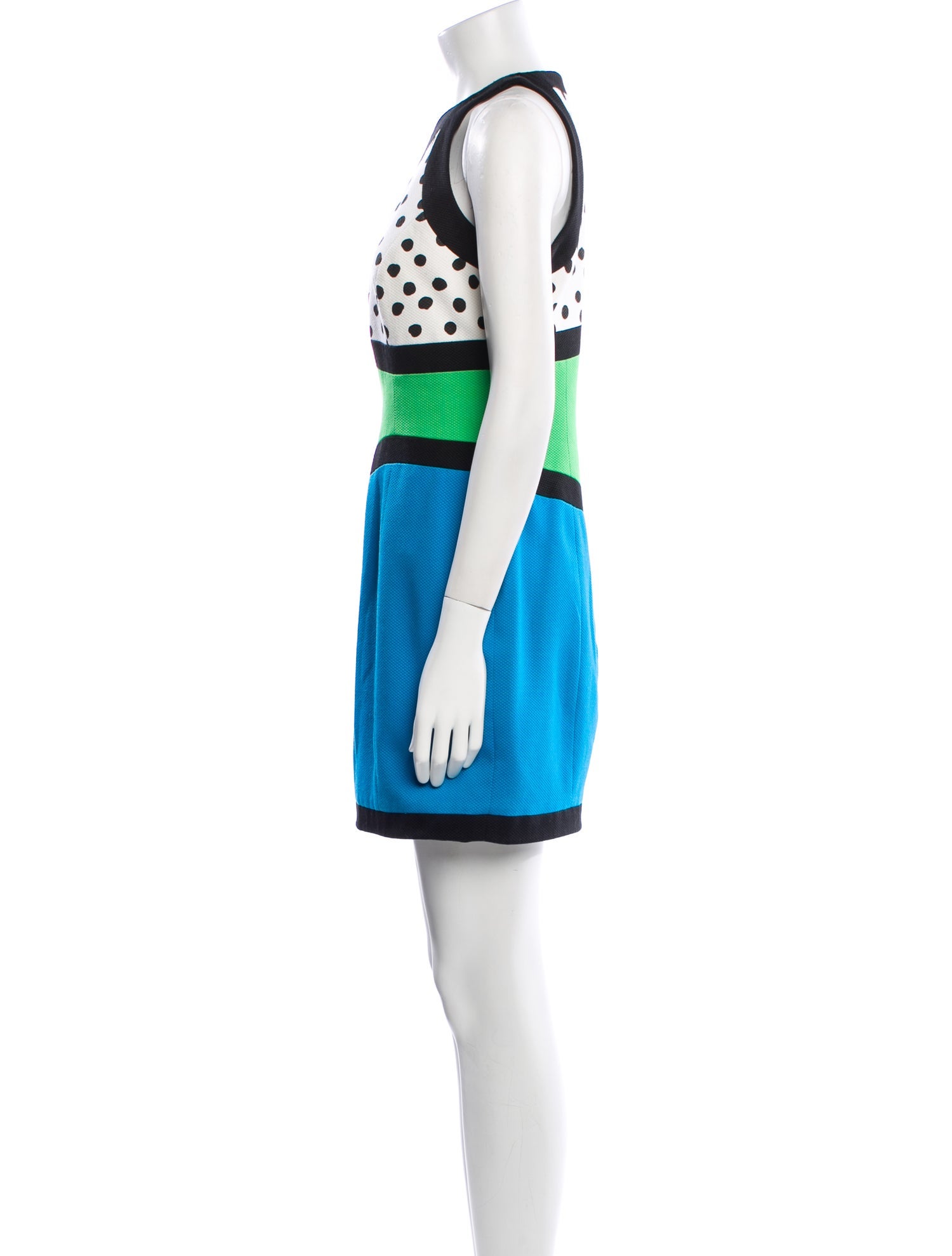 LILLIE RUBIN Printed Mini Dress