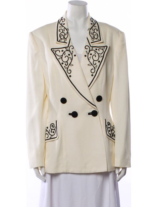LILLIE RUBIN Printed Evening Jacket