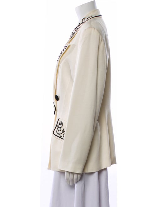 LILLIE RUBIN Printed Evening Jacket