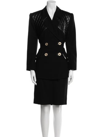 LILLIE RUBIN Wool Skirt Set