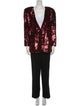LILLIE RUBIN Sequin Patterned Pantsuit