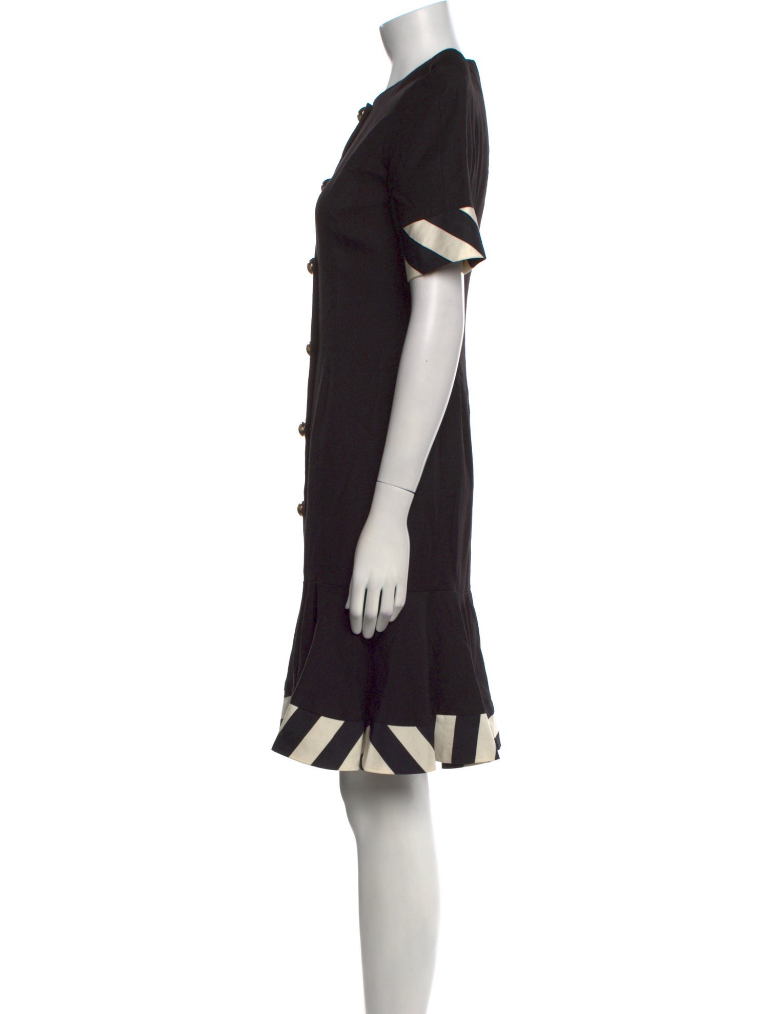 LILLIE RUBIN Crew Neck Knee-Length Dress