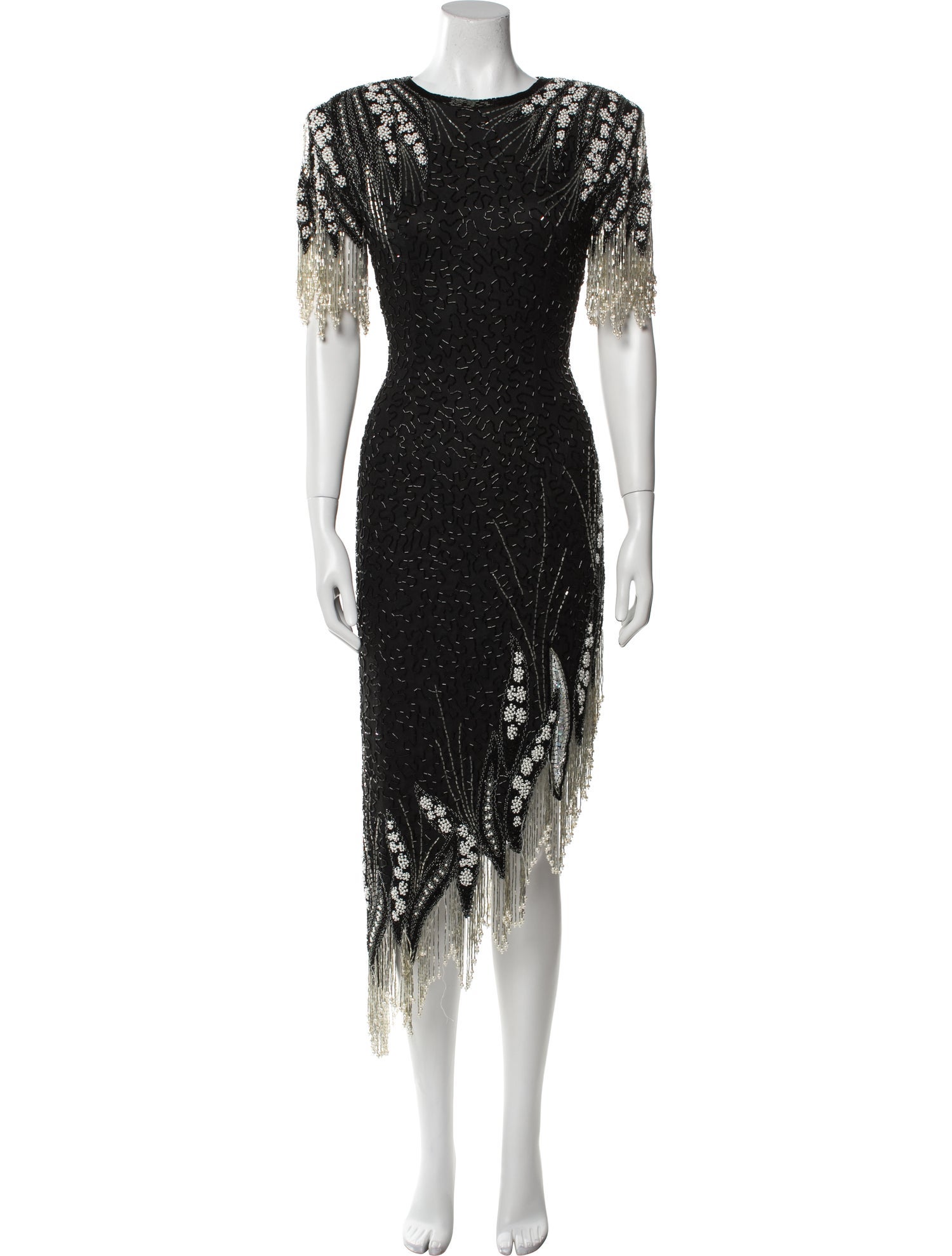 LILLIE RUBIN Silk Long Dress