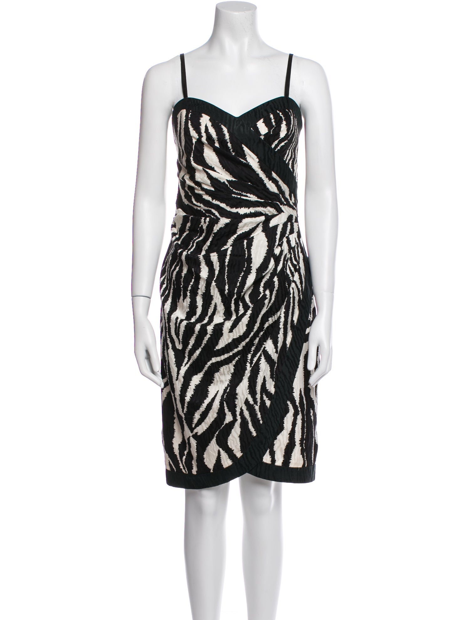 LILLIE RUBIN Silk Mini Dress