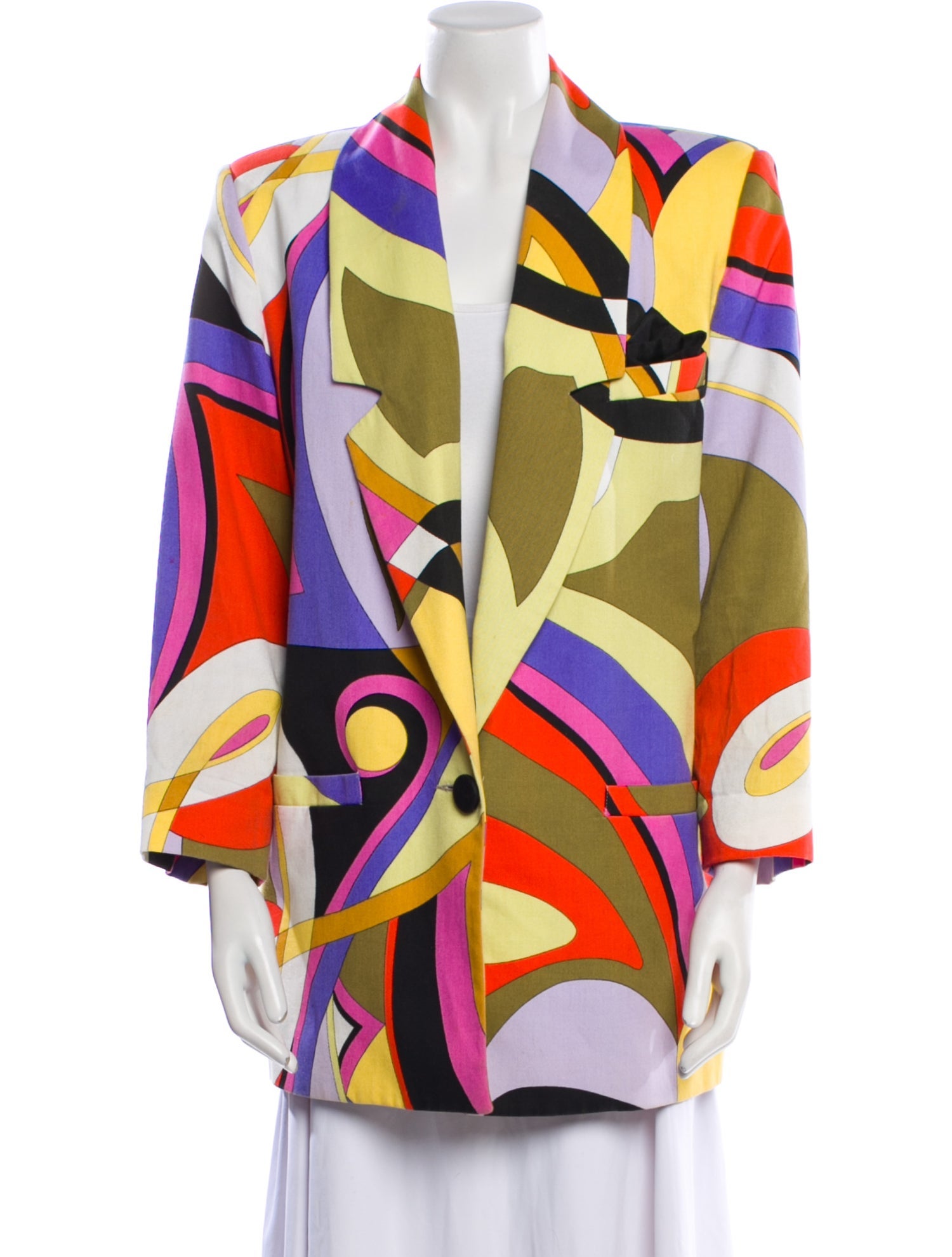 LILLIE RUBIN Printed Jacket