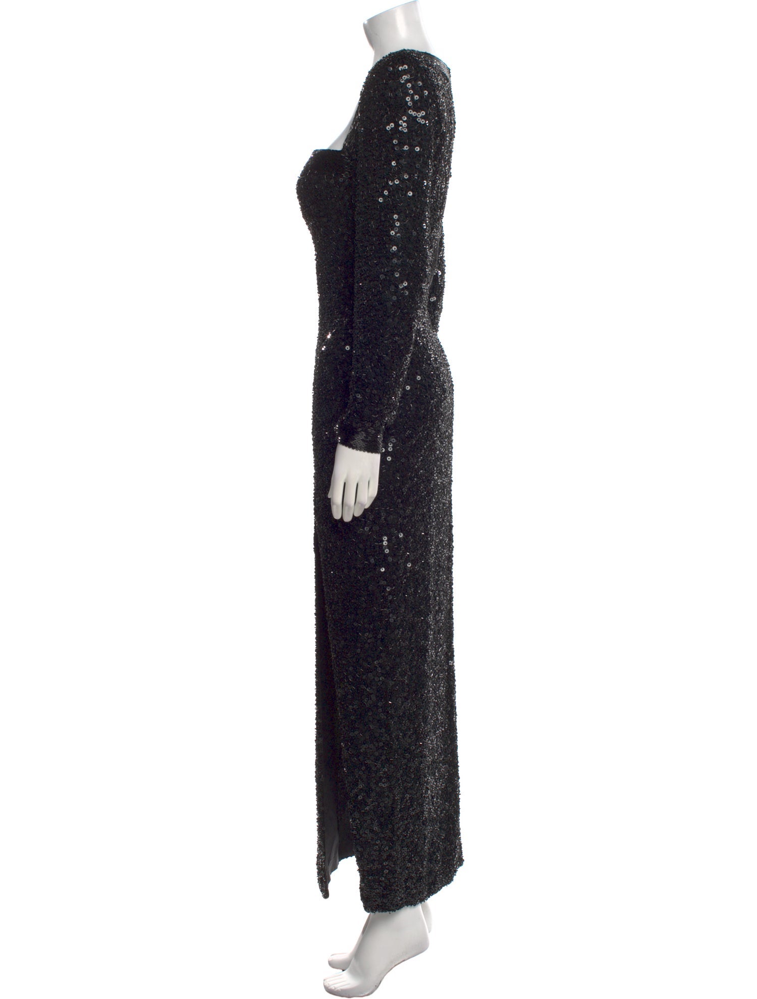 LILLIE RUBIN Silk Long Dress