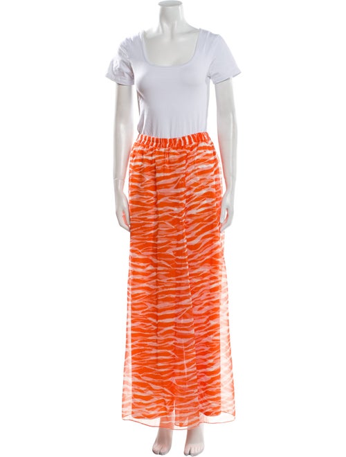 LILLIE RUBIN Printed Crystal Embellishments Pant Set