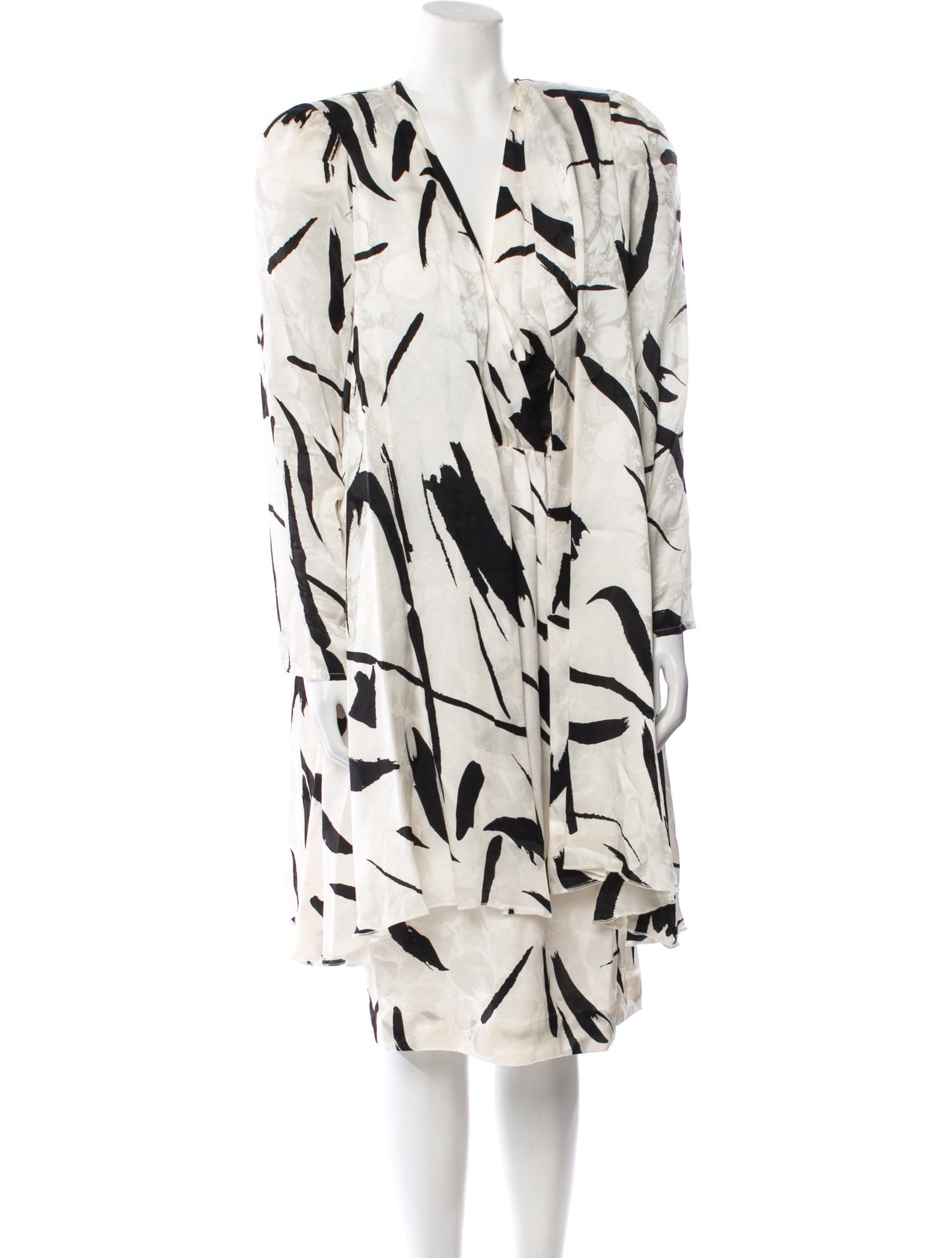 LILLIE RUBIN Silk Printed Dress Set