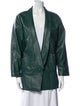 LILLIE RUBIN Leather Blazer