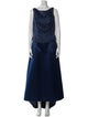 LILLIE RUBIN Bateau Neckline Long Dress