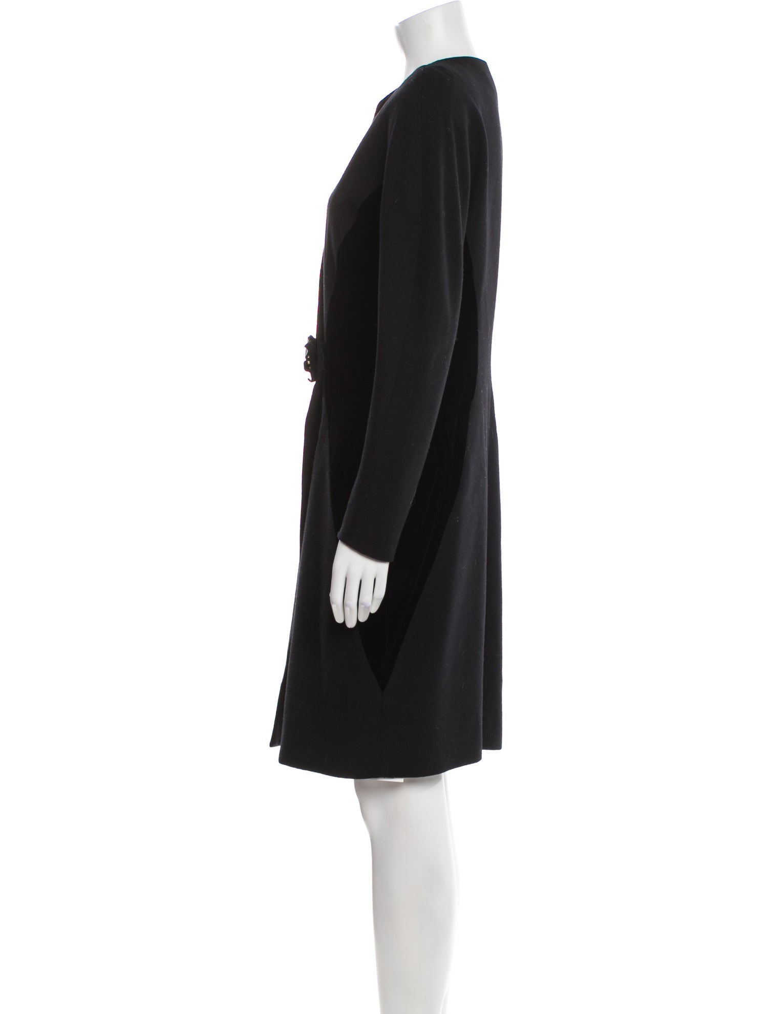 LILLIE RUBIN Wool Knee-Length Dress