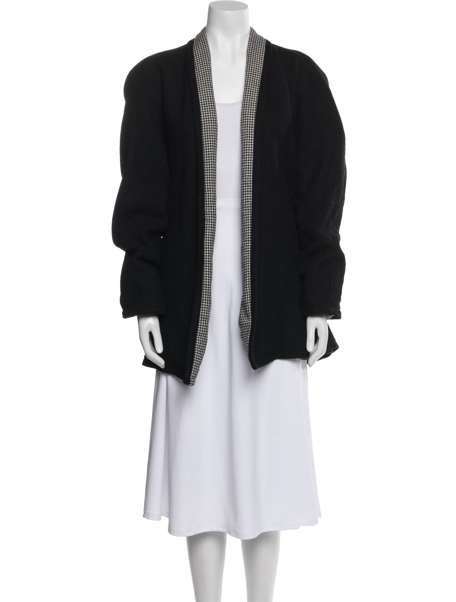 LILLIE RUBIN Colorblock Pattern Jacket