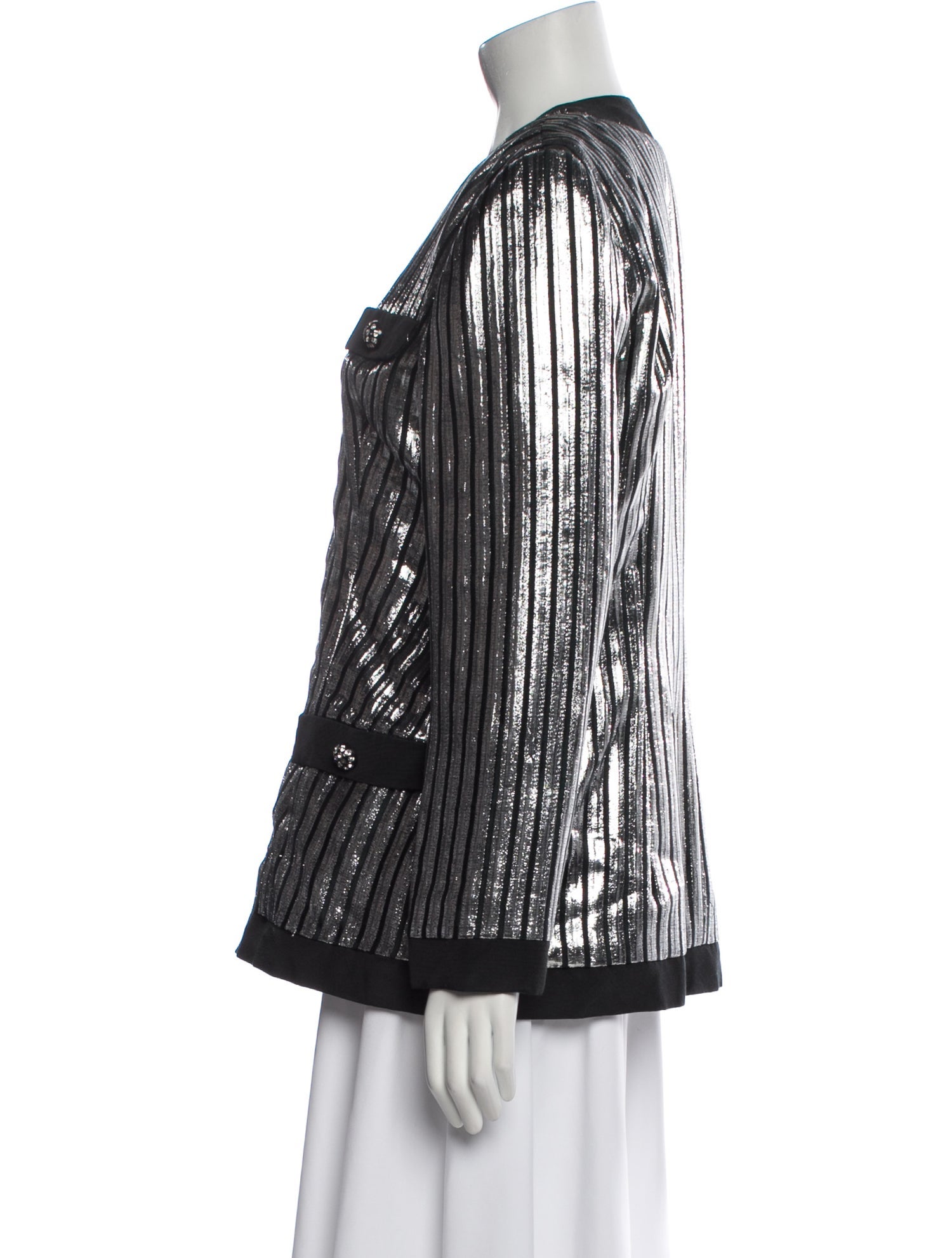 LILLIE RUBIN Printed Evening Jacket