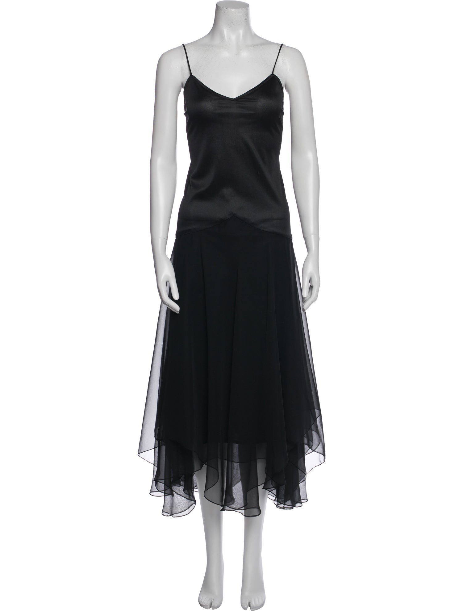 LILLIE RUBIN V-Neck Long Dress