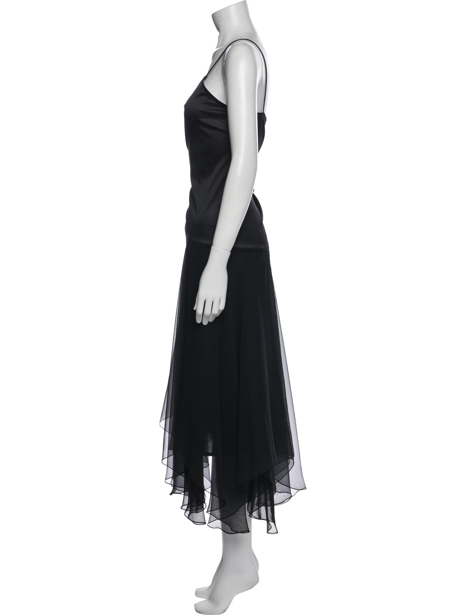 LILLIE RUBIN V-Neck Long Dress