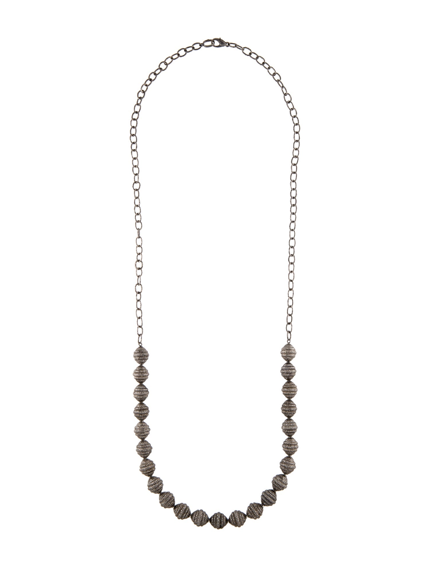 Loree Rodkin 16.65ctw Diamond Beaded Necklace