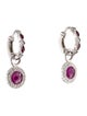 Loree Rodkin Ruby & Diamond Drop Earrings