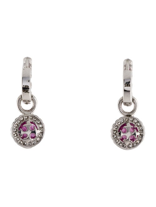 Loree Rodkin Ruby & Diamond Drop Earrings