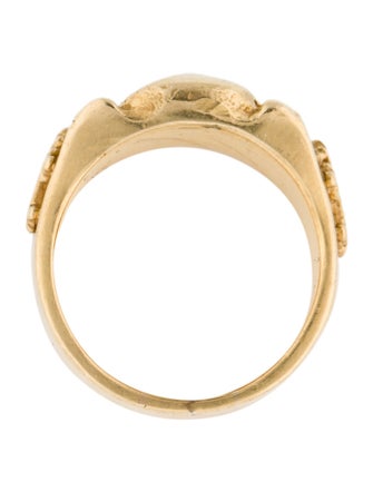 Loree Rodkin 18K Diamond Skull Ring