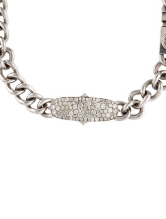Loree Rodkin 4.31ctw Diamond Link Choker Necklace