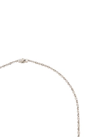 Loree Rodkin 18K Diamond Accented Mini Maltese Cross Link Chain Necklace