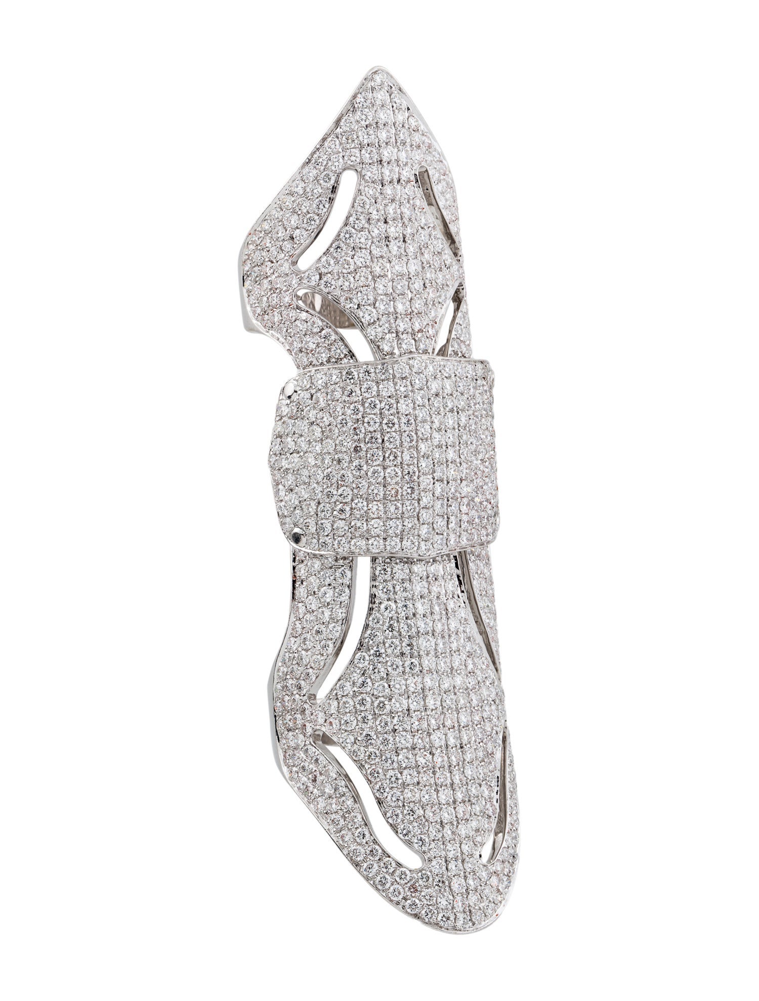 Loree Rodkin 18K Diamond Articulated Ring